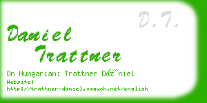 daniel trattner business card